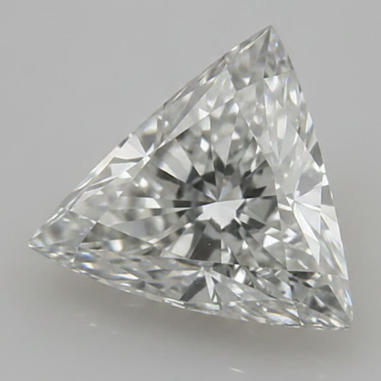 Diamant Naturel Trillion Coupé Authentique en Vrac 9 Carats G VS1 extrait de la terre
