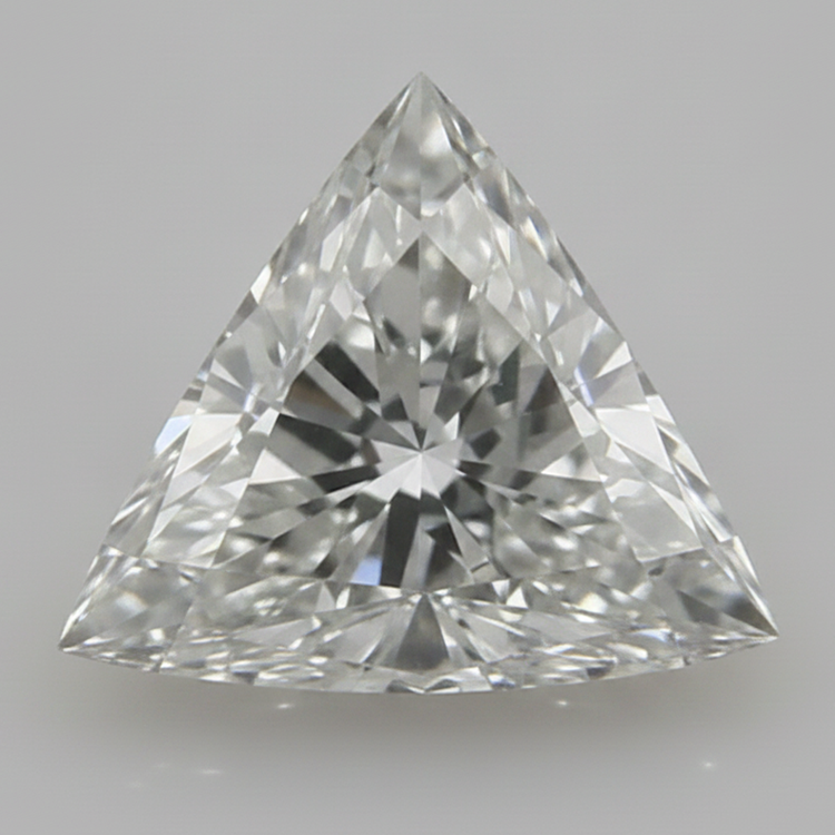 Diamant Naturel Trillion Coupé Authentique en Vrac 9 Carats G VS1 extrait de la terre