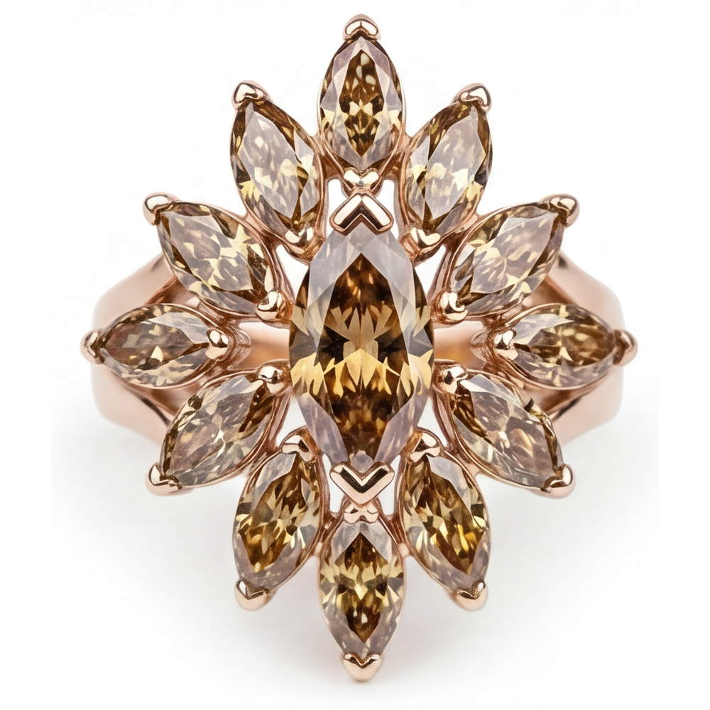 Exquis Brillant Bague 4 carats – vue principale