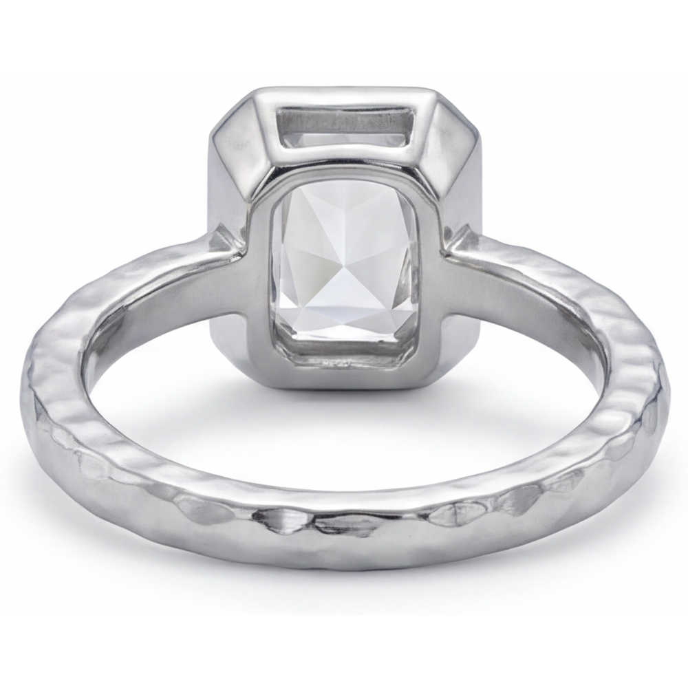 Brillant Solitaire de Fiançailles – vue de profil