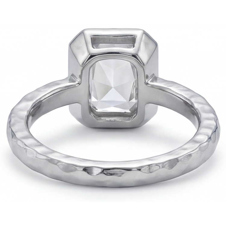Brillant Solitaire de Fiançailles – vue de profil