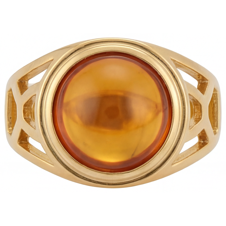 Étincelant Bague Pierre de Couleur 5 carats – vue principale