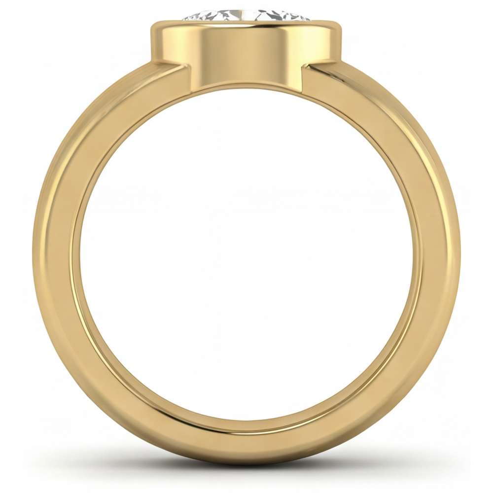 Éblouissant Bague Homme 1,50 carats – vue d'angle