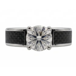Diamant Bague pour Homme fait main 1,50 carats | HarryChadEnt