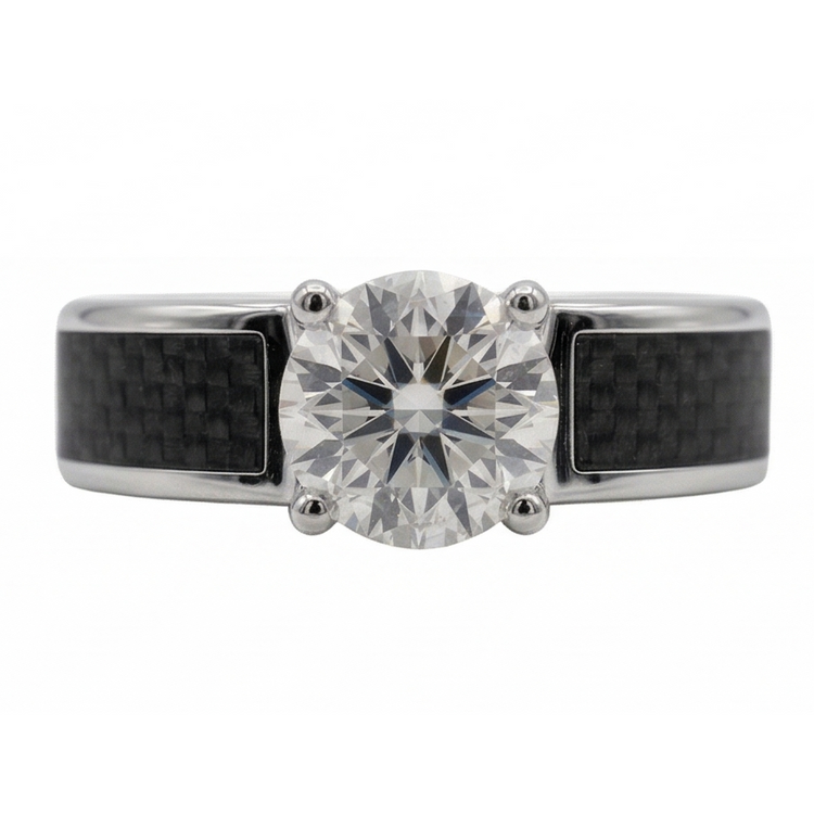 Diamant Bague pour Homme – vue principale