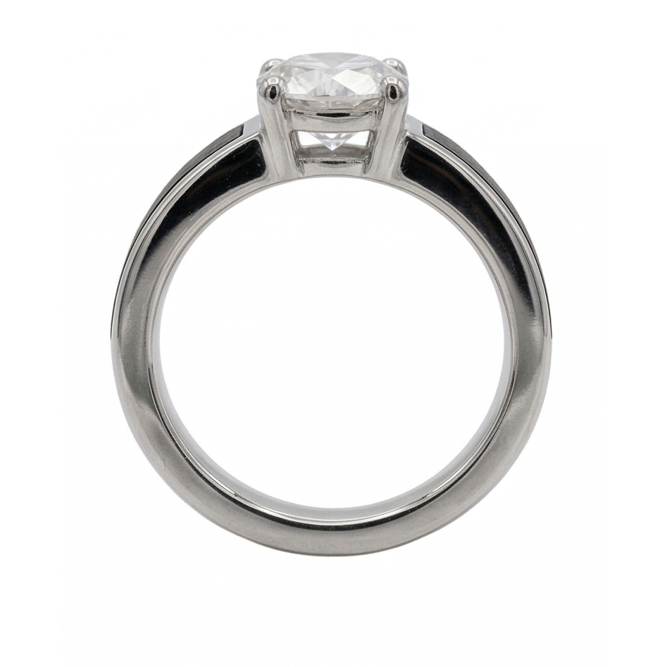 Exquis Diamant Bague pour Homme 1,50 carats – vue de profil