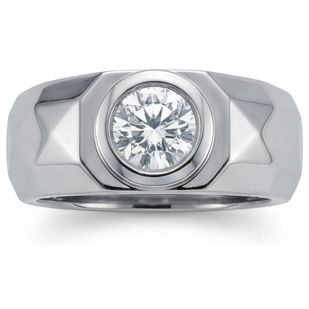 Diamant Bague pour Homme – vue principale