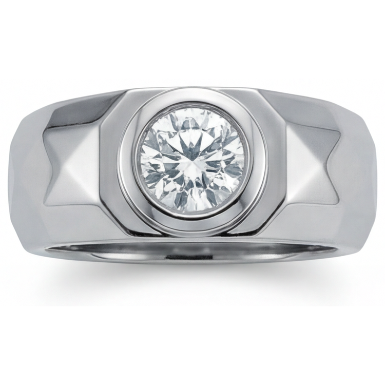 Diamant Bague pour Homme – vue principale