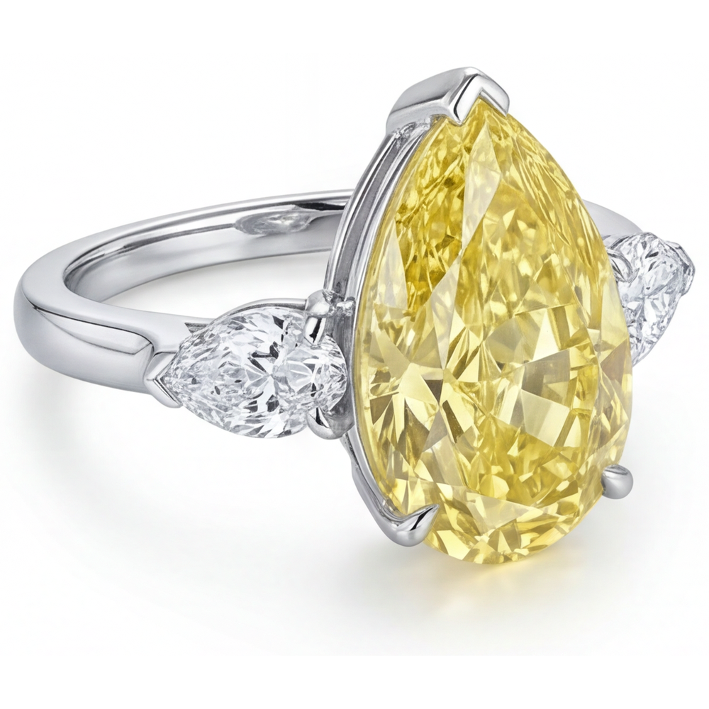 Sur mesure Bague 3,25 carats – vue d'angle