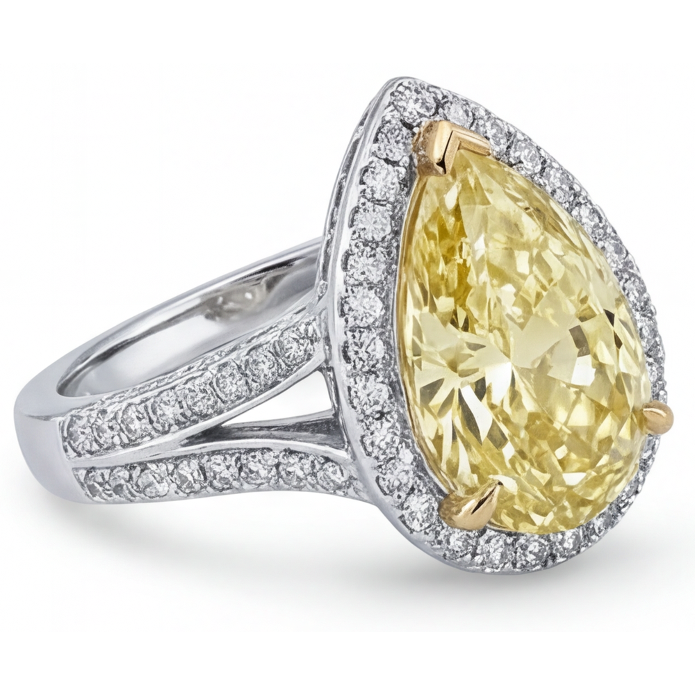 Intemporel Bague 4,5 carats – vue de dessus