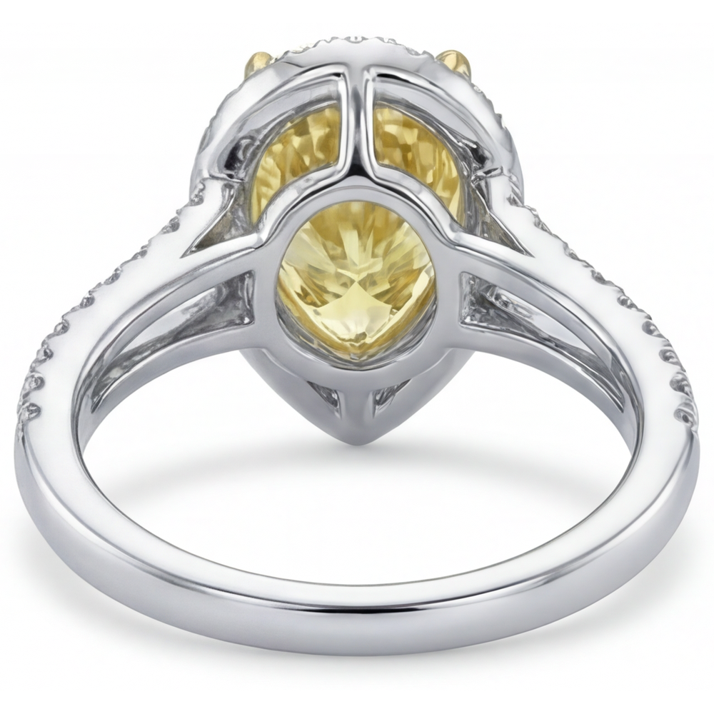 Chatoyant Bague Statement 1,25 carats – vue de profil