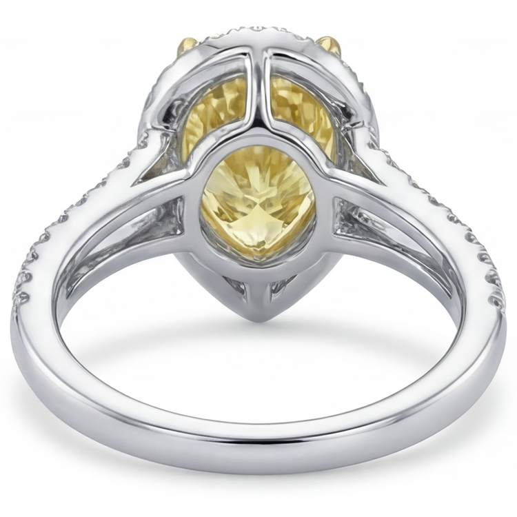 Chatoyant Bague Statement 1,25 carats – vue de profil