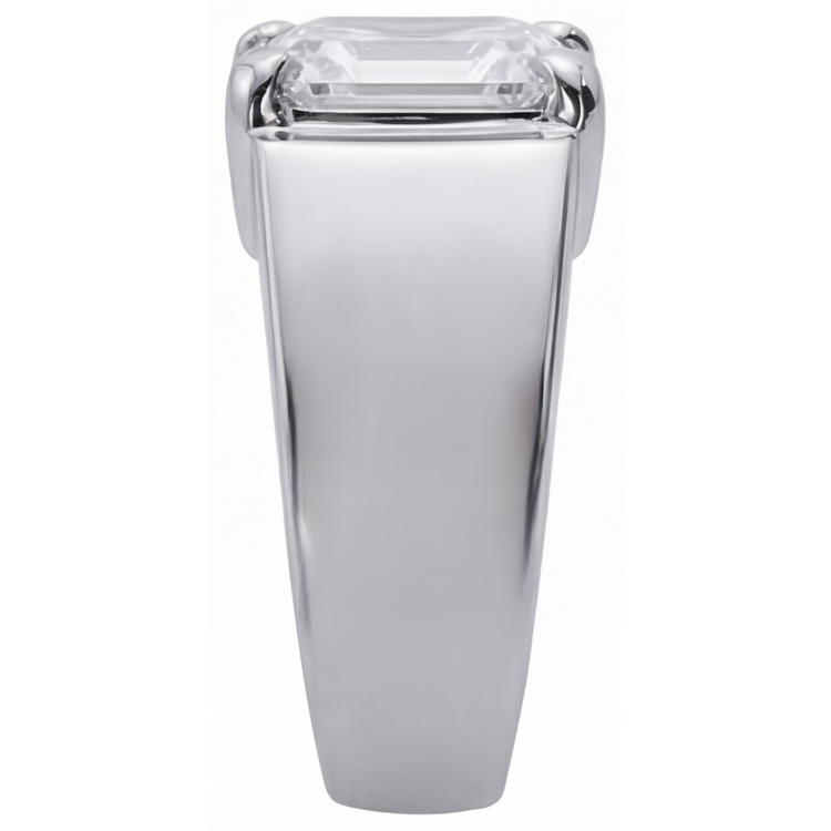 Diamant Fin Bague Homme – vue d'angle