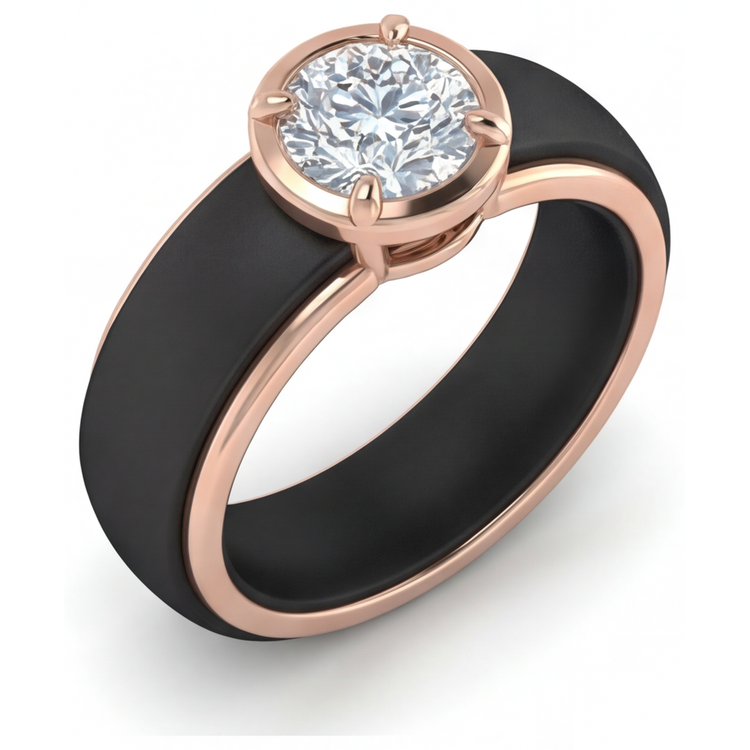 Intemporel Bague Joaillerie 1,50 carats – vue de face