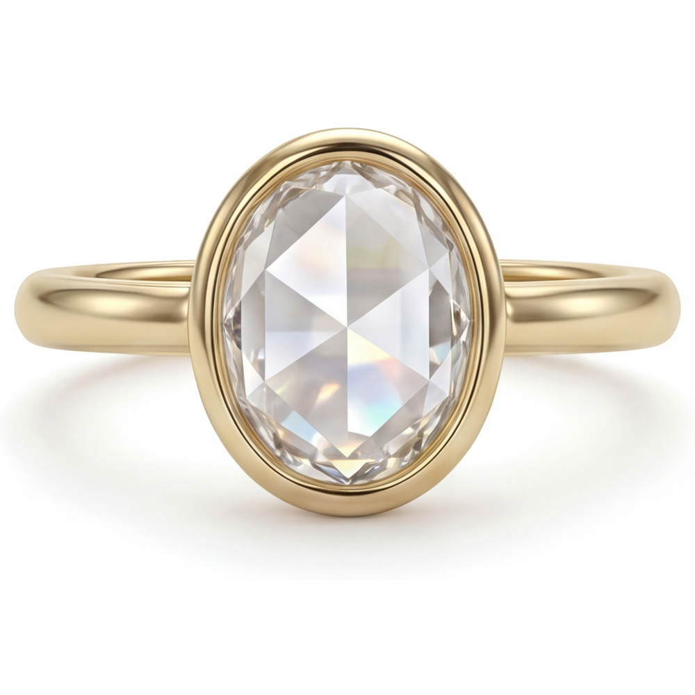 Intemporel Bague Mono-Pierre 5,0 carats – vue principale