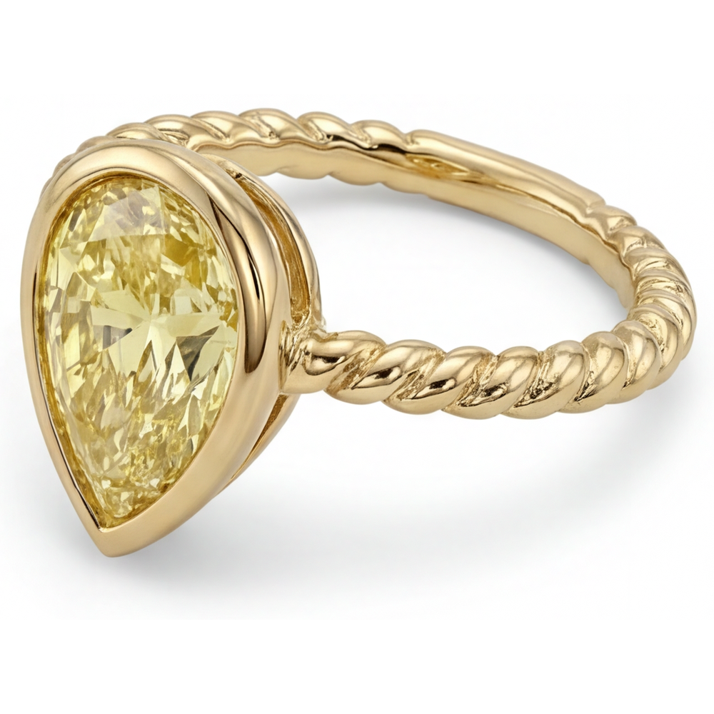 Premium Bague Statement 2,25 carats – vue d'angle