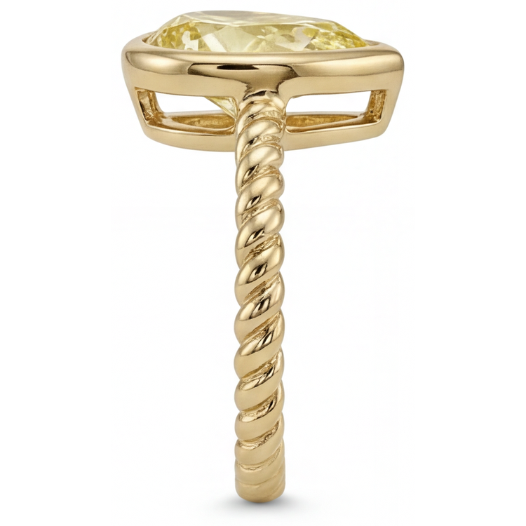 Premium Bague Statement 2,25 carats – vue de dessus