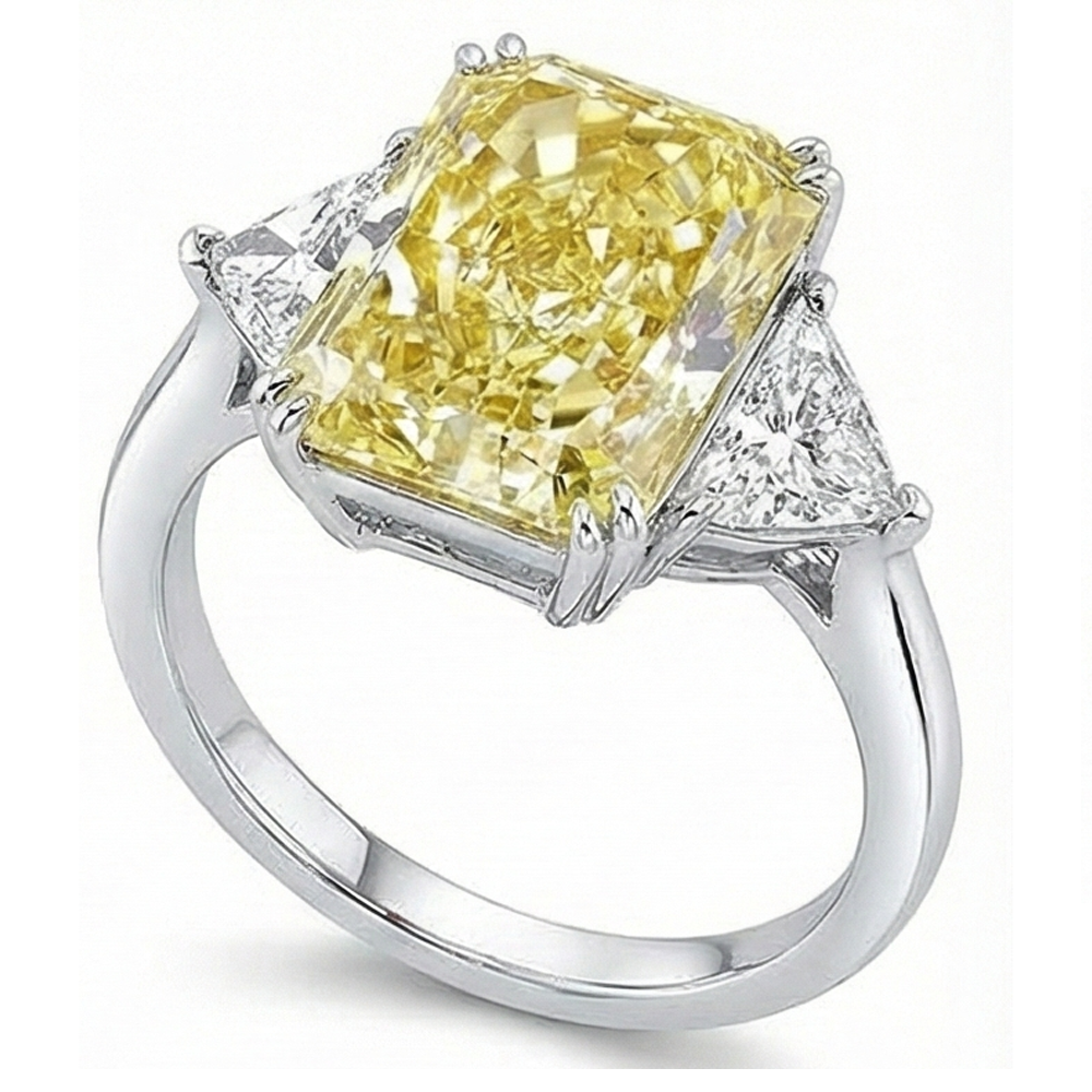 Raffiné Trilogie 4 carats – vue d'angle