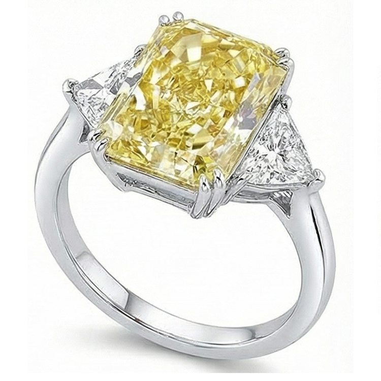 Raffiné Trilogie 4 carats – vue d'angle