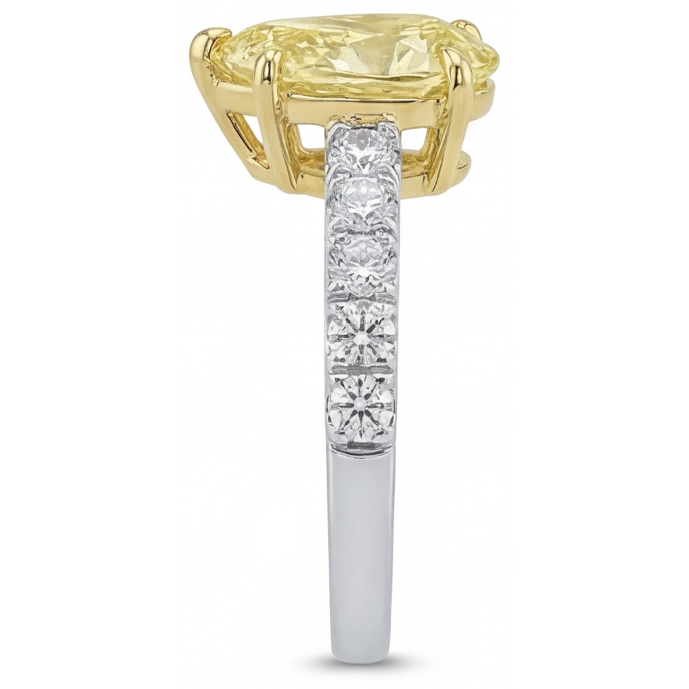 Sur mesure Bague Joaillerie 1,5 carats – vue de dessus