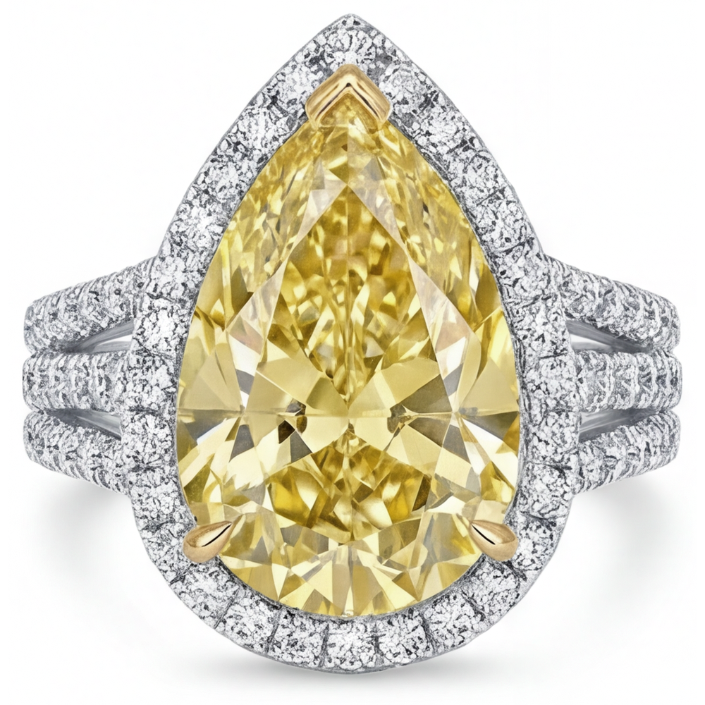 Brillant Bague Statement 4 carats – vue principale