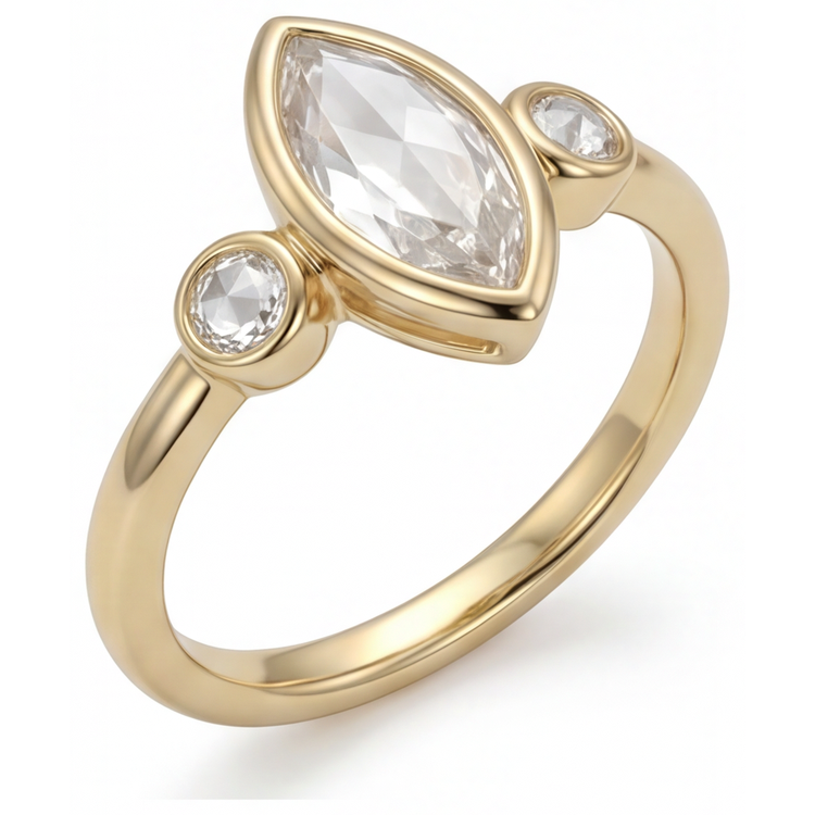 Éblouissant Trilogie 2,25 carats – vue de face