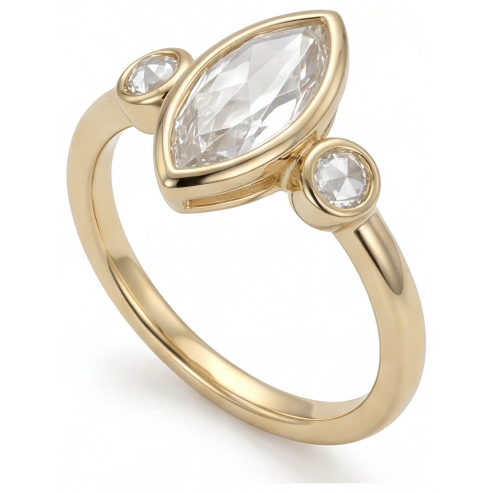 Éblouissant Trilogie 2,25 carats – vue de côté