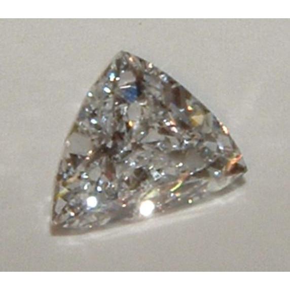Diamant triangulaire G Si, taille brillant étincelant, 1,25 ct