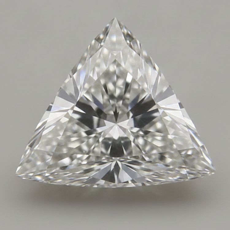 Véritable Diamant Naturel extrait de la terre F VS1 Triangle Trilliant de 2 Carats, non monté
