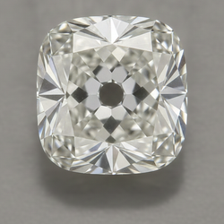 Véritable Diamant Ancien Taille Coussin Authentique Non Sertie F VS1 8 Carats