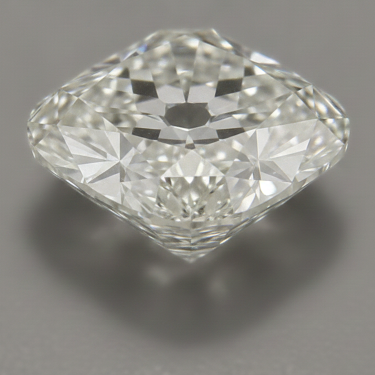 Véritable Diamant Ancien Taille Coussin Authentique Non Sertie F VS1 8 Carats