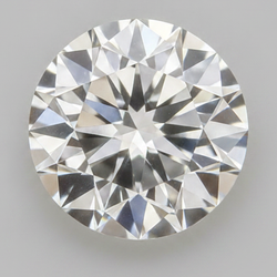Véritable Diamant Naturel Rond extrait de la terre Taille Européenne Ancienne F VS1 de 2 Carats, non monté