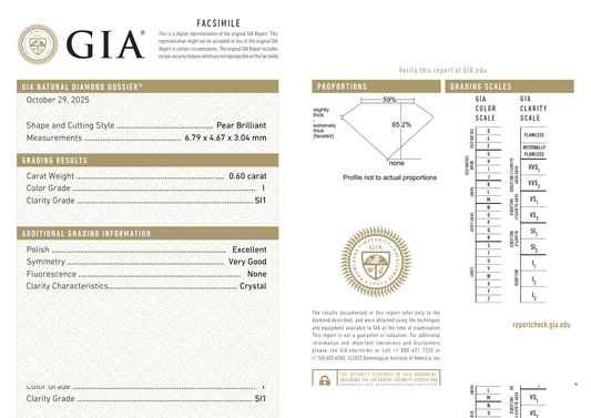 GIA Certificate