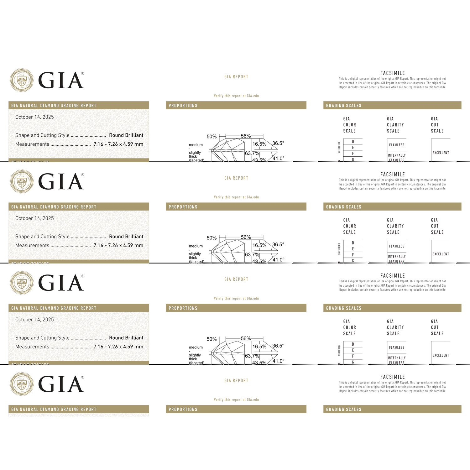 GIA Certificate