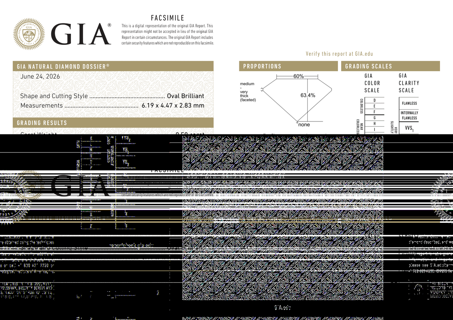 GIA Certificate