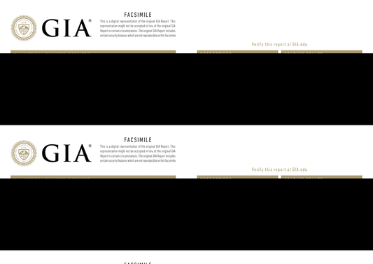 GIA Certificate