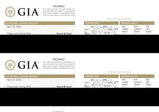 GIA Certificate