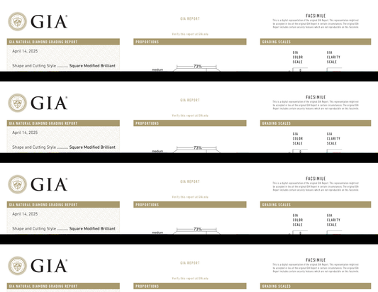 GIA Certificate