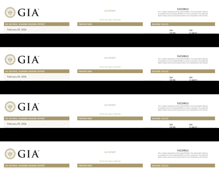 GIA Certificate