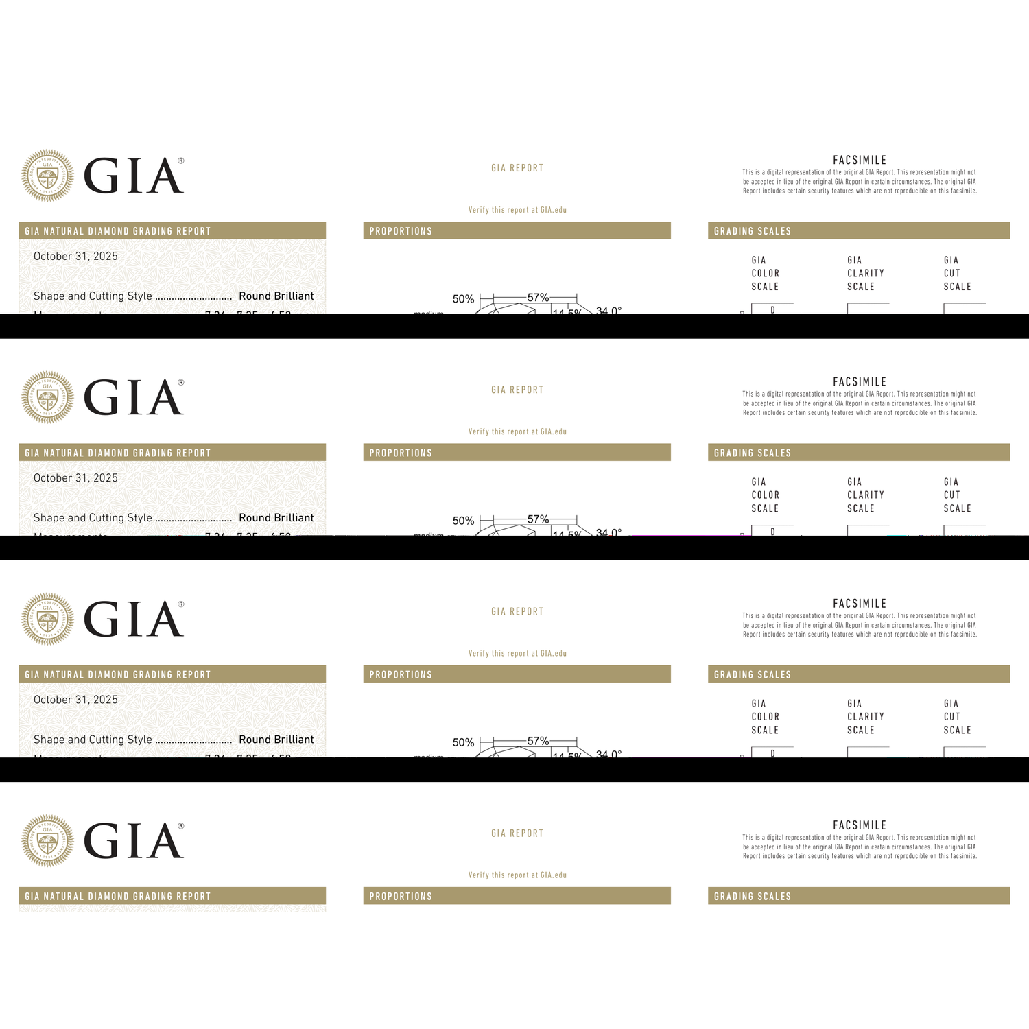 GIA Certificate