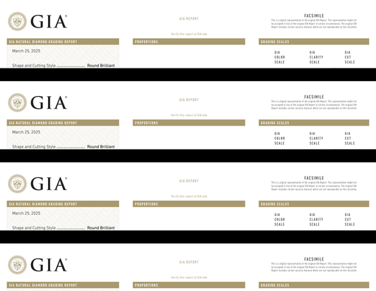 GIA Certificate