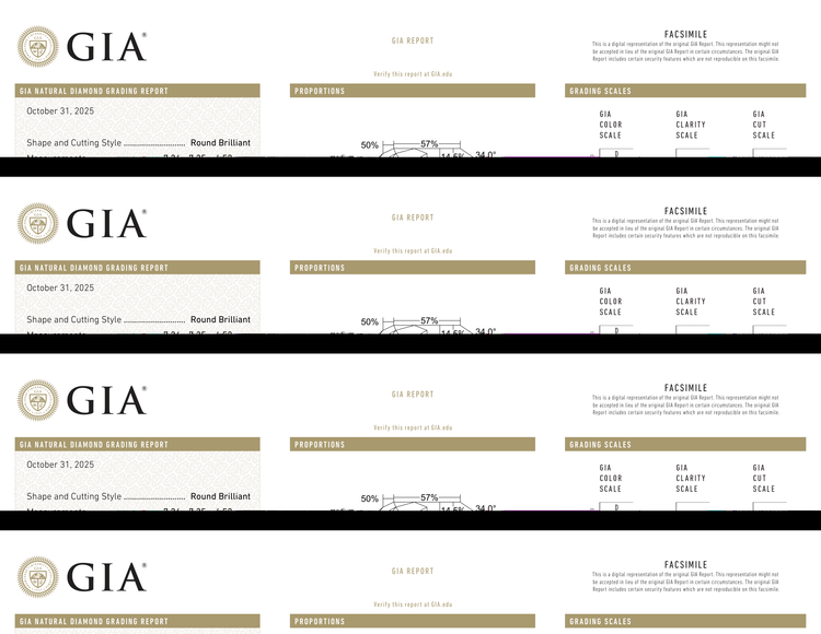 GIA Certificate
