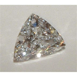 Magnifique diamant naturel brut de 2,51 ct, taille trillion, extrait de la terre, couleur F, pureté VS 1
