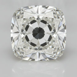 Diamant Naturel H VS1 4 Carats Authentique Taille Coussin Ancien Mine Libre