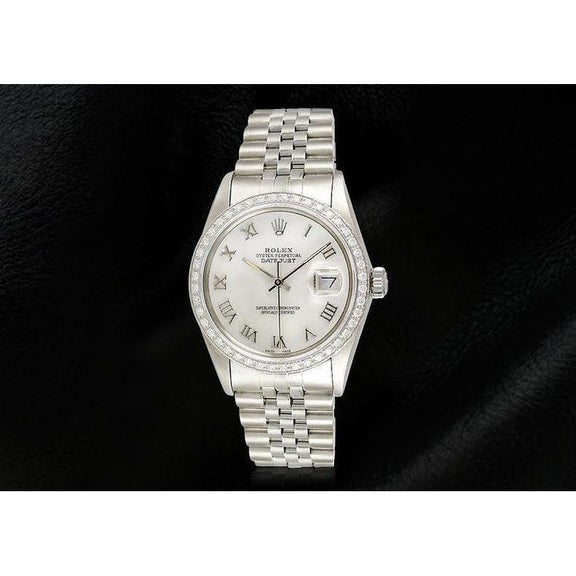 jubilé acier inoxydable Rolex date pour hommes