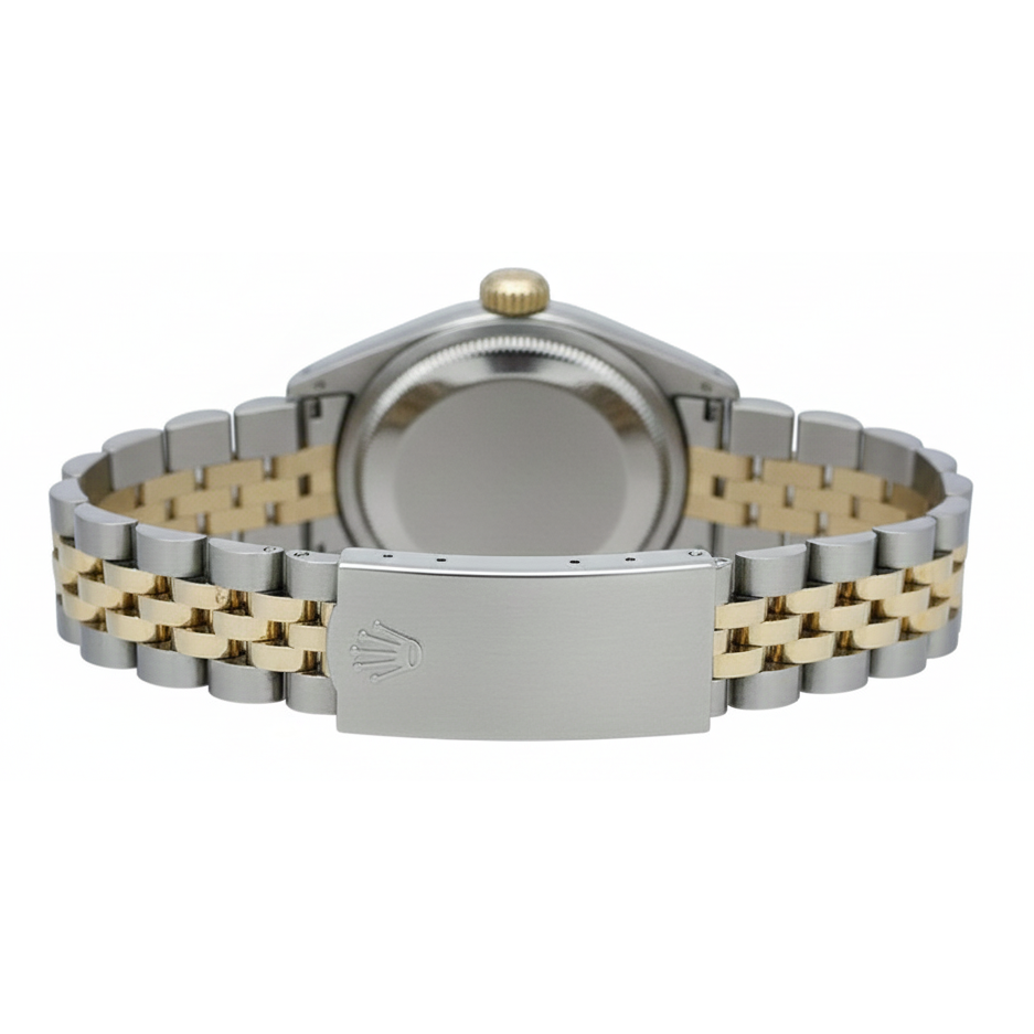 jubilé acier inoxydable & or diamant lunette femme Regarder bâton cadran Rolex Date