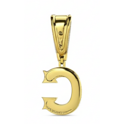 Brillant Bague Masculine 5 carats 10K Two Tone Gold – vue de côté