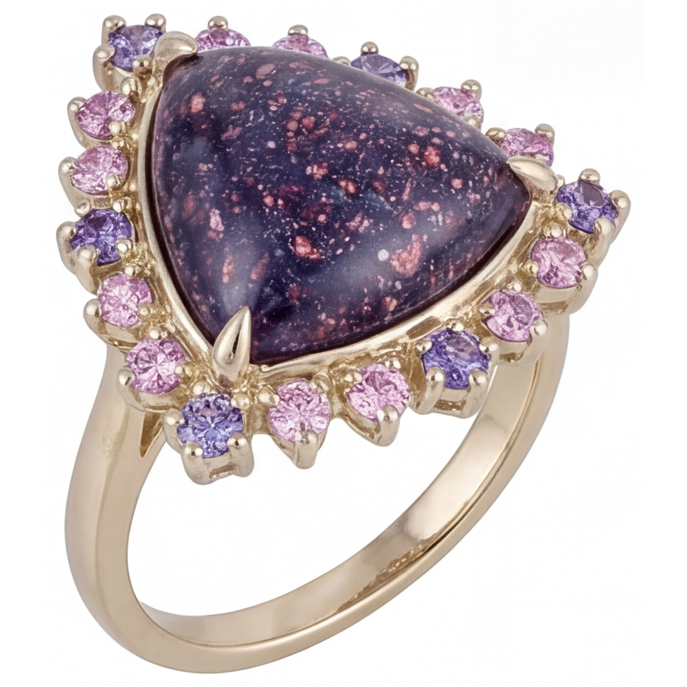 Signature Lolite Sunstone Bague avec Gemme 7 carats – vue principale