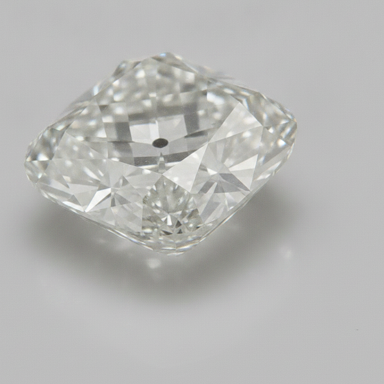 Diamant en vrac G VS1 véritable Taille Coussin Vieux Mineur extrait de la terre 9 carats