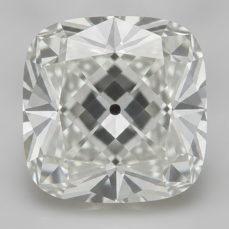 Diamant en vrac G VS1 véritable Taille Coussin Vieux Mineur extrait de la terre 9 carats